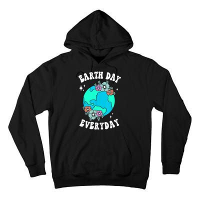 Earth Day Save Our Home Plant More Trees Go Planet Tall Hoodie