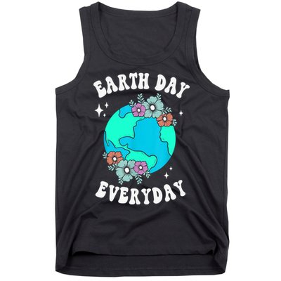 Earth Day Save Our Home Plant More Trees Go Planet Tank Top