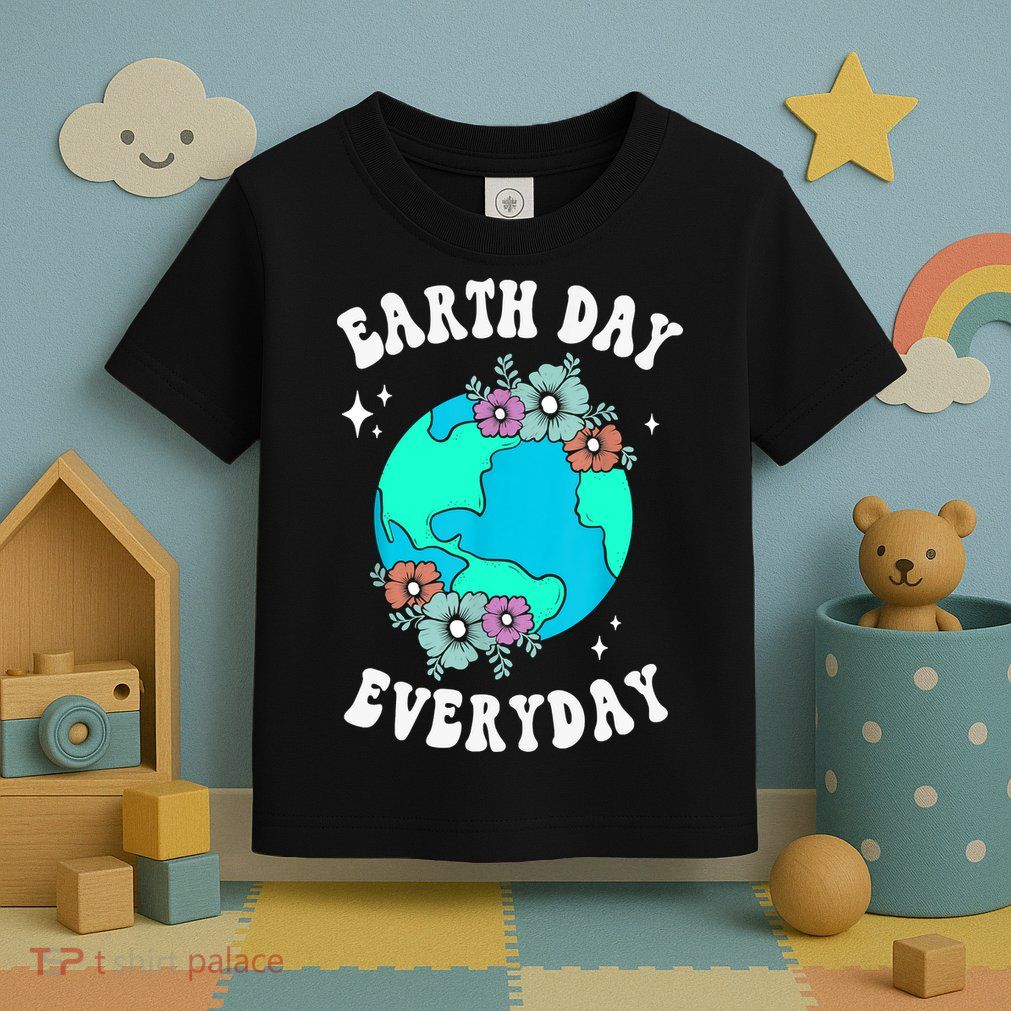 Earth Day Save Our Home Plant More Trees Go Planet Toddler T-Shirt