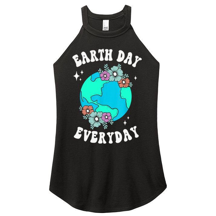Earth Day Save Our Home Plant More Trees Go Planet Women's Perfect Tri Rocker Tank
