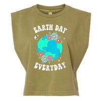 Earth Day Save Our Home Plant More Trees Go Planet Garment-Dyed Women's Muscle Tee
