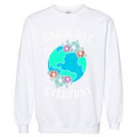 Earth Day Save Our Home Plant More Trees Go Planet Garment-Dyed Sweatshirt