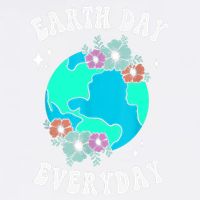Earth Day Save Our Home Plant More Trees Go Planet Garment-Dyed Sweatshirt