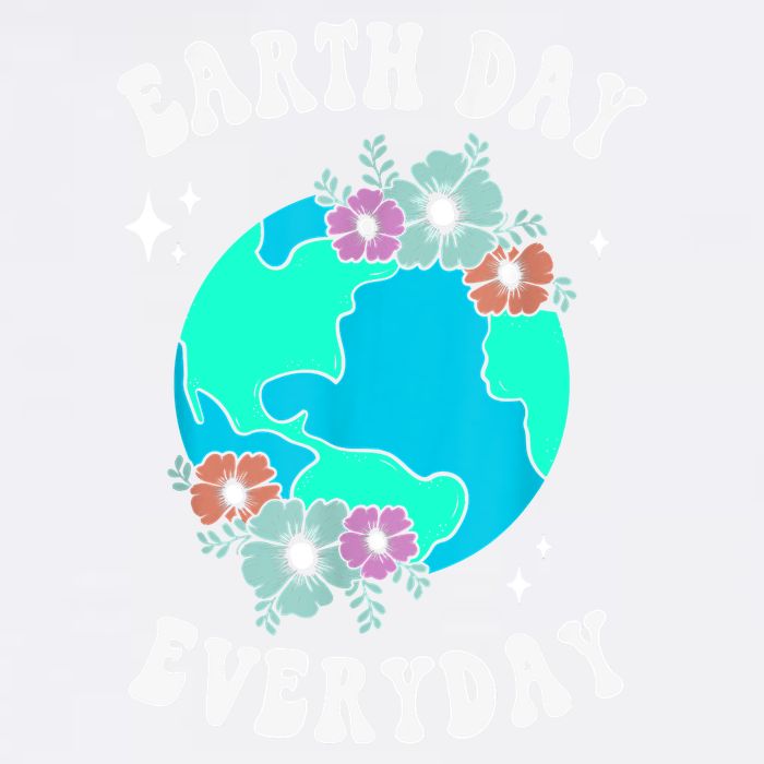 Earth Day Save Our Home Plant More Trees Go Planet Garment-Dyed Sweatshirt