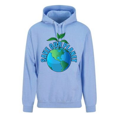 Earth Day Save Our Planet Plant Trees Nature Environt Gift Unisex Surf Hoodie