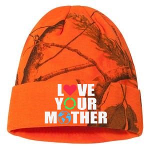 Earth Day Save The Planet Mother Earth Love Long Sleeve Kati Licensed 12" Camo Beanie