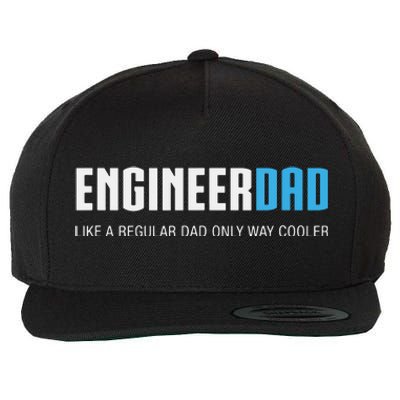 Engineer Dad Shirts Funny Cute Fathers Day Gift Wool Snapback Cap