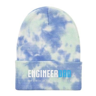 Engineer Dad Shirts Funny Cute Fathers Day Gift Tie Dye 12in Knit Beanie