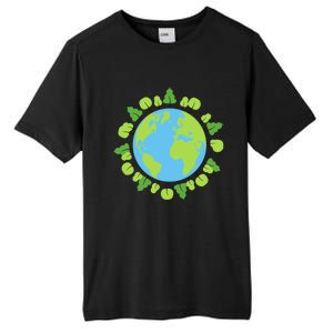 Earth Day Save The Planet Awareness Nature Love Trees Gift Tall Fusion ChromaSoft Performance T-Shirt