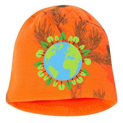 Earth Day Save The Planet Awareness Nature Love Trees Gift Kati - Camo Knit Beanie