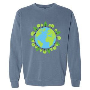 Earth Day Save The Planet Awareness Nature Love Trees Gift Garment-Dyed Sweatshirt