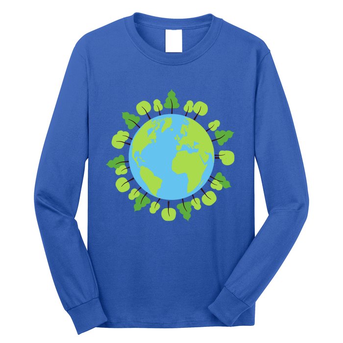 Earth Day Save The Planet Awareness Nature Love Trees Gift Long Sleeve Shirt