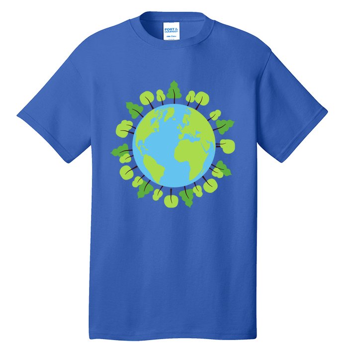 Earth Day Save The Planet Awareness Nature Love Trees Gift Tall T-Shirt