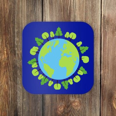 Earth Day Save The Planet Awareness Nature Love Trees Gift Coaster