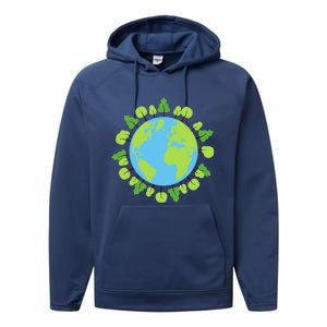 Earth Day Save The Planet Awareness Nature Love Trees Gift Performance Fleece Hoodie