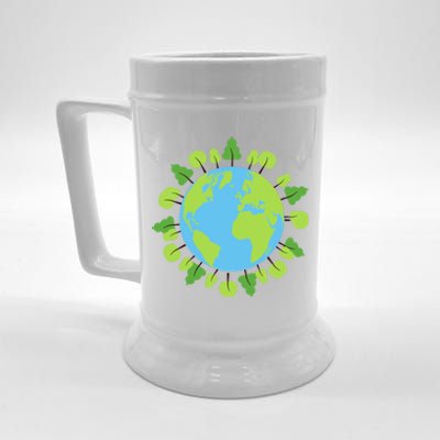 Earth Day Save The Planet Awareness Nature Love Trees Gift Beer Stein