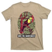 Earth Day Save The Rainforest Jungle Vintage T-Shirt