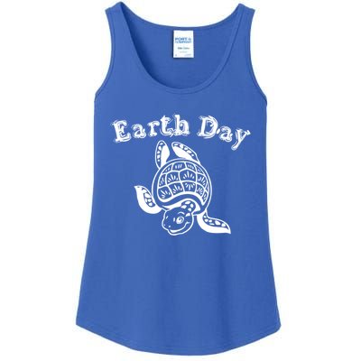 Earth Day Sea Turtle Animal Nature Conservation Activist Gift Ladies Essential Tank