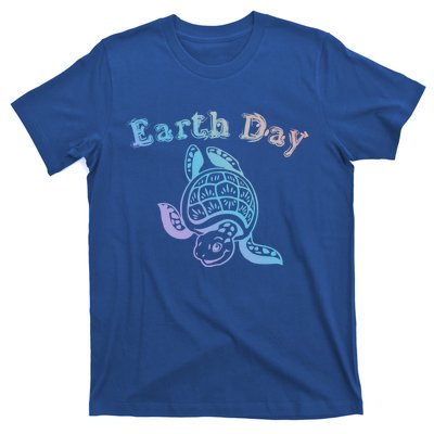 Earth Day Sea Turtle Animal Nature Conservation Activist Cool Gift T-Shirt