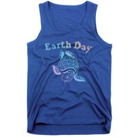 Earth Day Sea Turtle Animal Nature Conservation Activist Cool Gift Tank Top