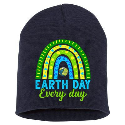 Earth Day Save Our Home Plant More Trees Go Planet Short Acrylic Beanie