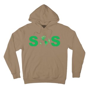 Earth Day SOS ProScience Save The Planet Sustainability Hoodie