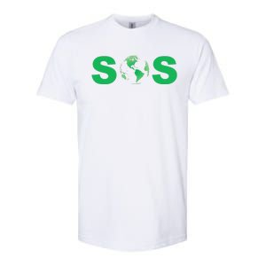 Earth Day SOS ProScience Save The Planet Sustainability Softstyle CVC T-Shirt