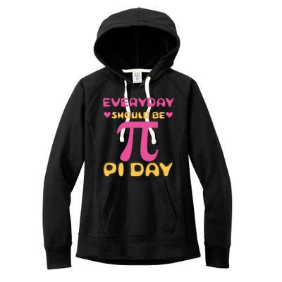 Every Day Should Be Pi Day Cute Women's Fleece Hoodie