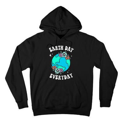 Earth Day Save Our Home Plant More Trees Go Planet Tall Hoodie