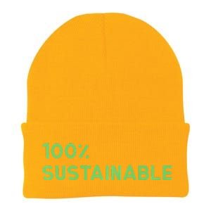 Earth Day Sustainable Recyclable Mother Earths Knit Cap Winter Beanie