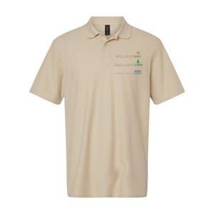 Earth Day Save The Bees Seas And Plant Trees Softstyle Adult Sport Polo