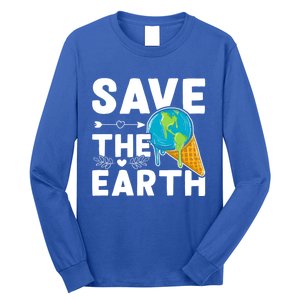 Earth Day Save The Earth Gift Long Sleeve Shirt