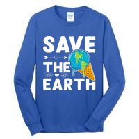 Earth Day Save The Earth Gift Tall Long Sleeve T-Shirt