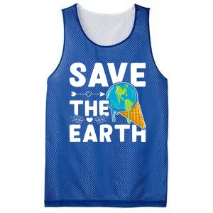 Earth Day Save The Earth Gift Mesh Reversible Basketball Jersey Tank