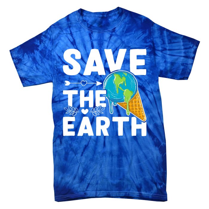 Earth Day Save The Earth Gift Tie-Dye T-Shirt