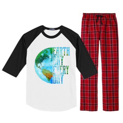 Earth Day Swea Every Day Planet Nature Swea Raglan Sleeve Pajama Set