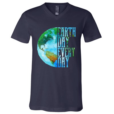 Earth Day Swea Every Day Planet Nature Swea V-Neck T-Shirt