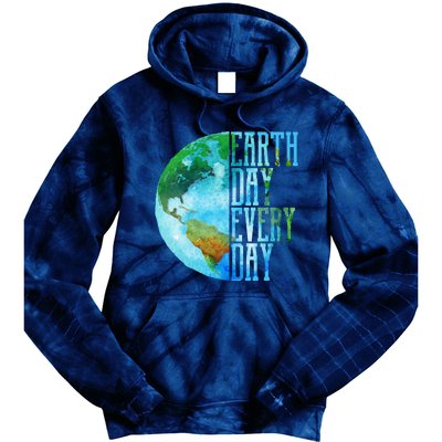 Earth Day Swea Every Day Planet Nature Swea Tie Dye Hoodie