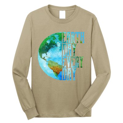 Earth Day Swea Every Day Planet Nature Swea Long Sleeve Shirt