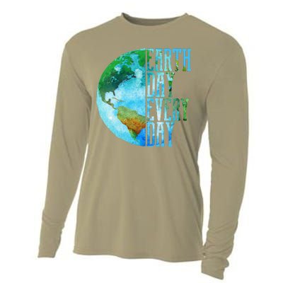 Earth Day Swea Every Day Planet Nature Swea Cooling Performance Long Sleeve Crew