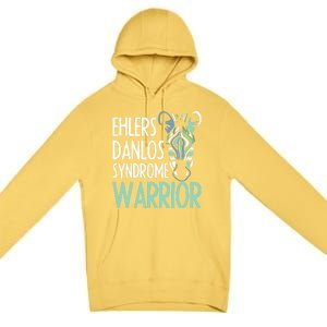 Ehlers Danlos Syndrome Warrior Eds Awareness Zebra Gift Idea Gift Premium Pullover Hoodie