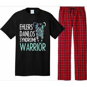 Ehlers Danlos Syndrome Warrior Eds Awareness Zebra Gift Idea Gift Pajama Set