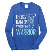 Ehlers Danlos Syndrome Warrior Eds Awareness Zebra Gift Idea Gift Long Sleeve Shirt