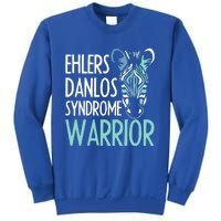 Ehlers Danlos Syndrome Warrior Eds Awareness Zebra Gift Idea Gift Sweatshirt