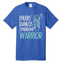 Ehlers Danlos Syndrome Warrior Eds Awareness Zebra Gift Idea Gift Tall T-Shirt