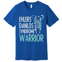 Ehlers Danlos Syndrome Warrior Eds Awareness Zebra Gift Idea Gift Premium T-Shirt