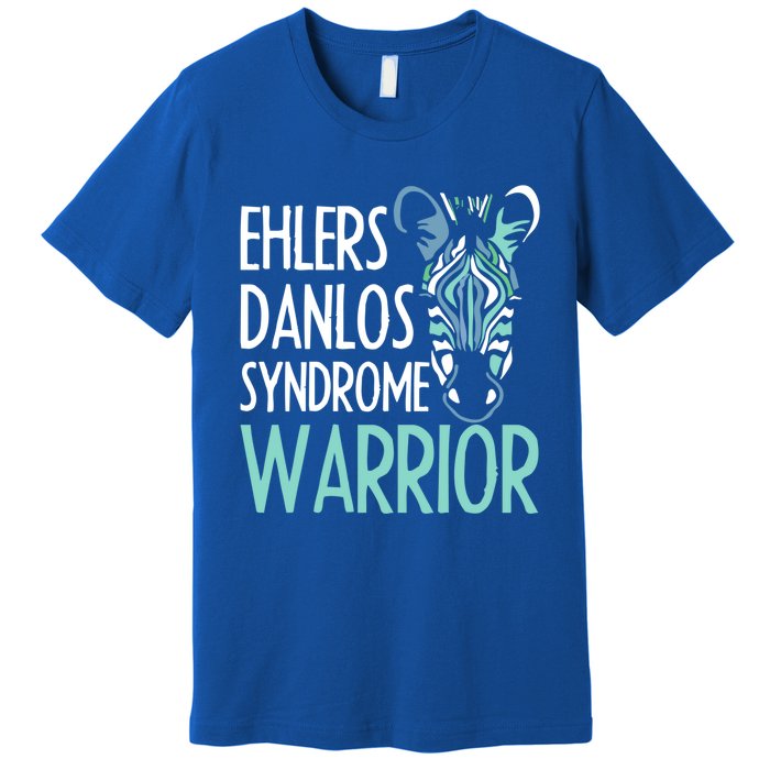 Ehlers Danlos Syndrome Warrior Eds Awareness Zebra Gift Idea Gift Premium T-Shirt