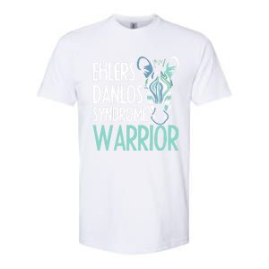 Ehlers Danlos Syndrome Warrior Eds Awareness Zebra Gift Idea Gift Softstyle CVC T-Shirt