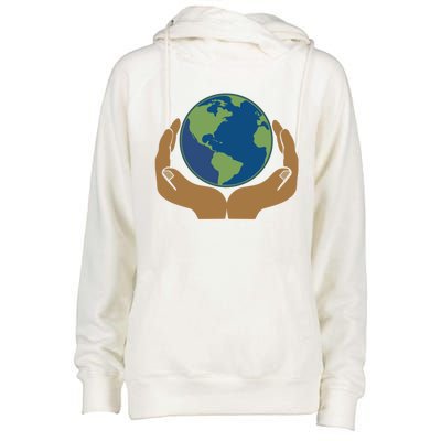 Earth Day Science Teacher Geology Geologist Globe Map Gift Cool Gift Womens Funnel Neck Pullover Hood