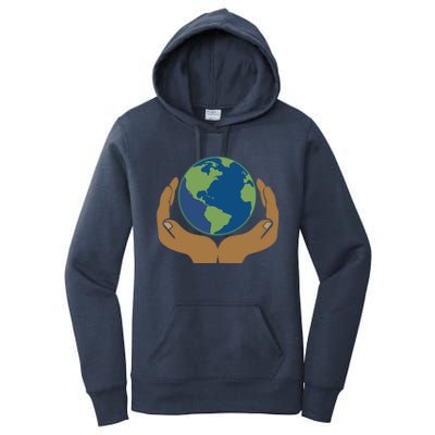 Earth Day Science Teacher Geology Geologist Globe Map Gift Cool Gift Women's Pullover Hoodie